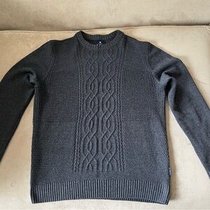 Ben Sherman Men's Charcoal Sweater. Size M